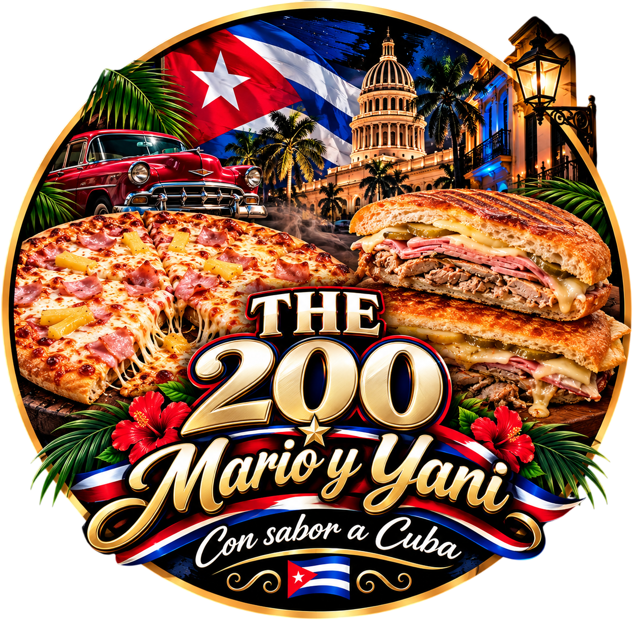 The 200 · Mario y Yani · Con sabor a Cuba