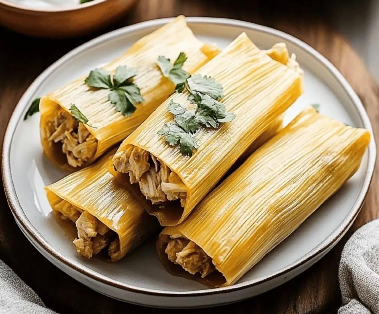 Tamales de Pollo